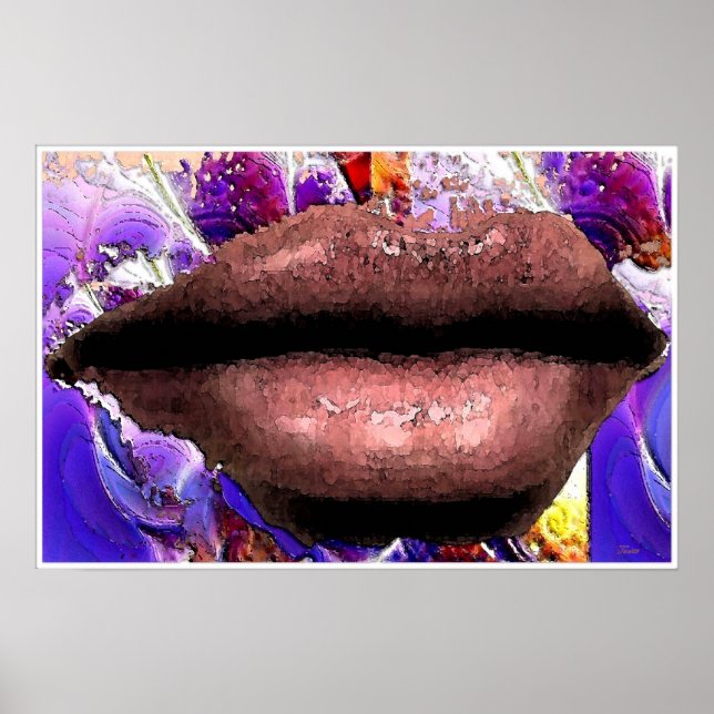 Lips Poster (Front)