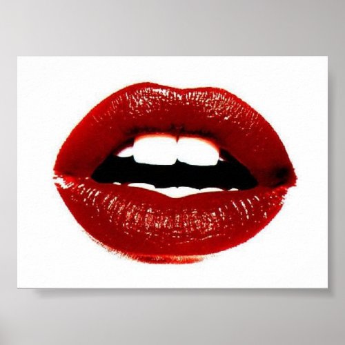 Lips Poster
