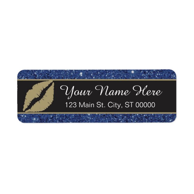 Lips - Return Address Label - Custom (Front)