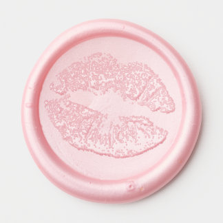 Lips Sealed Wax Seal Sticker