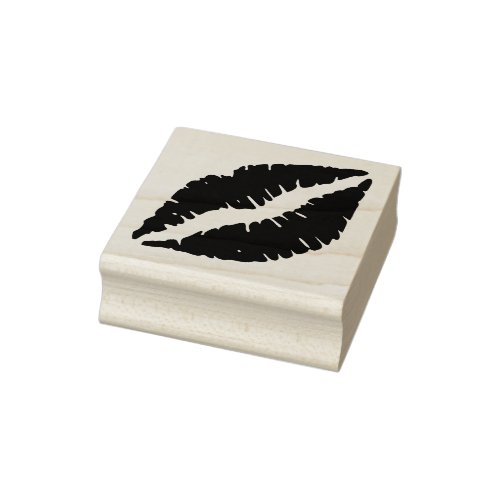 Lips _ Sealed with a Kiss Rubber Stamp