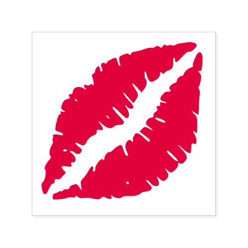 Lips _ Sealed with a Kiss Self_inking Stamp