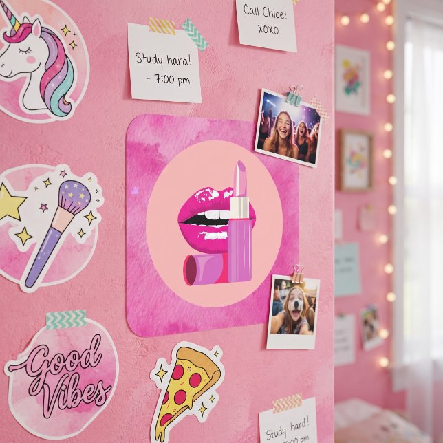 Lips Square Sticker (Creator Uploaded)
