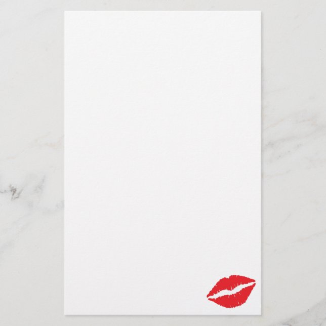 Lips Stationary Stationery (Front)