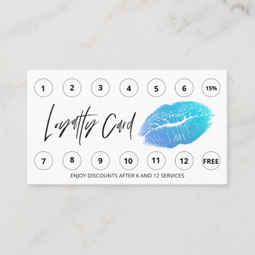  LIPS Thank You Rewards QR LOGO beauty Loyalty Card