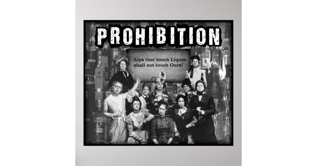 LIPS THAT TOUCH LIQUOR .. SHALL NOT TOUCH OURS! POSTER Zazzle