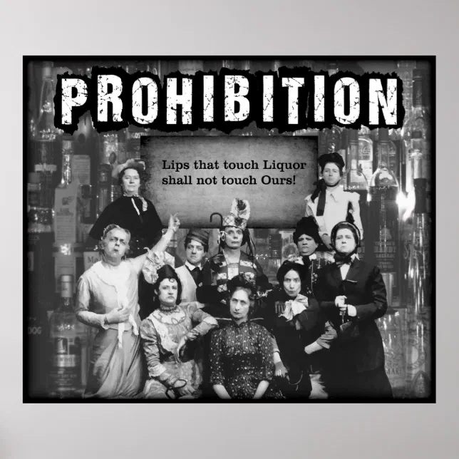 LIPS THAT TOUCH LIQUOR .. SHALL NOT TOUCH OURS! POSTER Zazzle