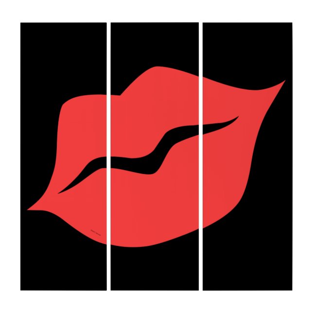 Lips Triptych (Front)