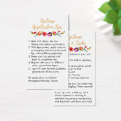 LipSense Application & Tips Card (Desk)