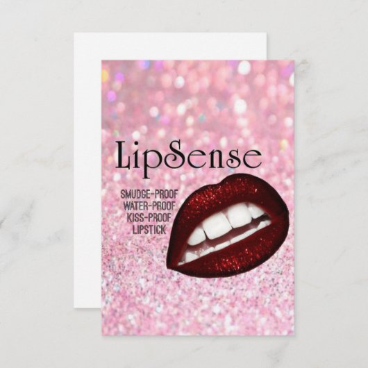 LipSense Cards (Front/Back)