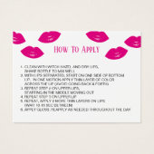 Lipsense Distributor Hot Pink Lips How to Apply (Front)