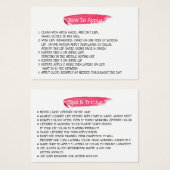 Lipsense Distributor Lips Stains How to Apply (Front & Back)