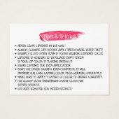 Lipsense Distributor Lips Stains How to Apply (Back)