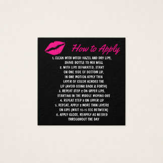 Apply Gift Card - lips business cards templates zazzle Apply Gift Card - lips business cards templates zazzle