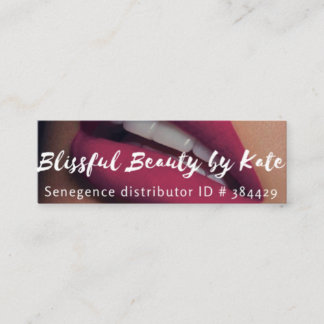 Lipsense Mini Business Card