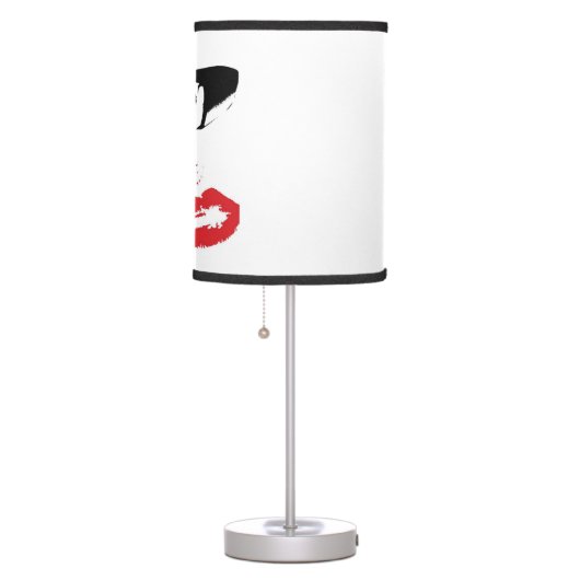 Lipstick and Lips Table Lamp (Right)
