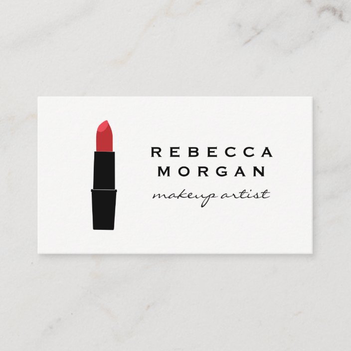 Lipstick Business Card