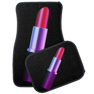 lipstick. car mat