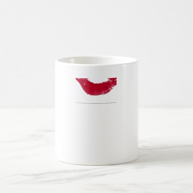 lipstick coffee mug (Center)