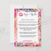 Lipstick Distributor Application / Tips Card (Back)