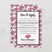 Lipstick Distributor How To Apply Application (Front/Back)