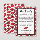 Lipstick Distributor How To Apply Application (Front/Back)