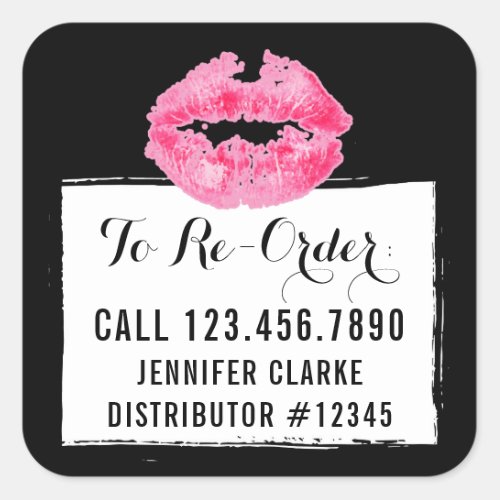 Lipstick Distributor Pink Kiss Re_Order Label