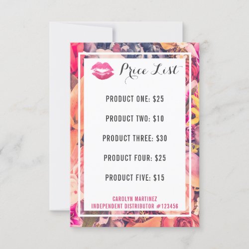 Lipstick Distributor Price List Floral Kiss Lips