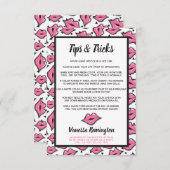 Lipstick Distributor Tips & Tricks Pink Kiss (Front/Back)