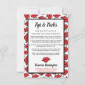 Lipstick Distributor Tips & Tricks Red Kiss (Front)