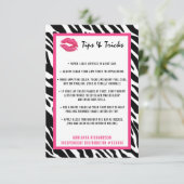 Lipstick Distributor Tips & Tricks Zebra Kiss Lips (Standing Front)