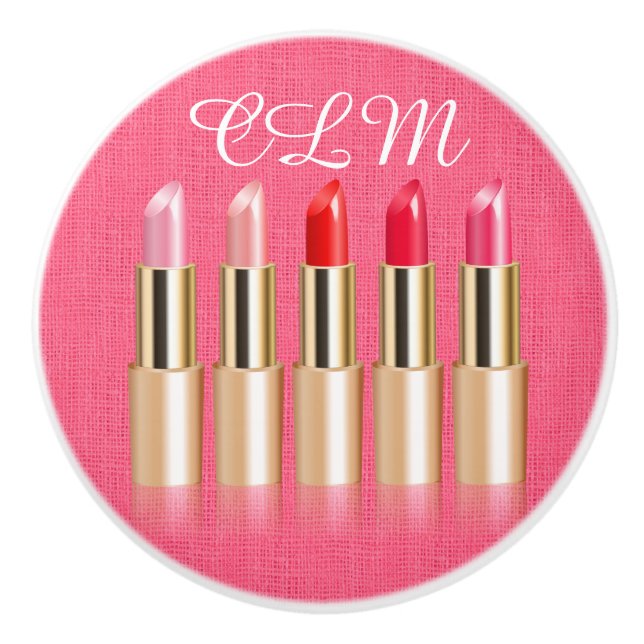 Lipstick Drawer Knob - SRF (Front)