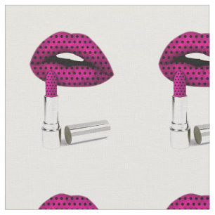 Lipstick fabric !