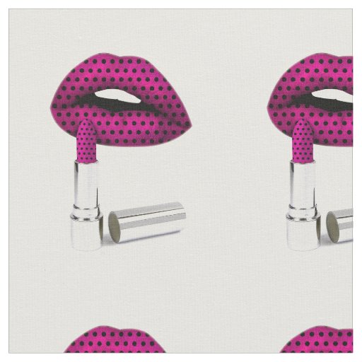 Lipstick fabric !
