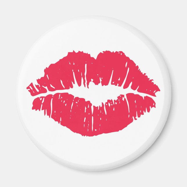 Lipstick Kiss Magnet (Front)