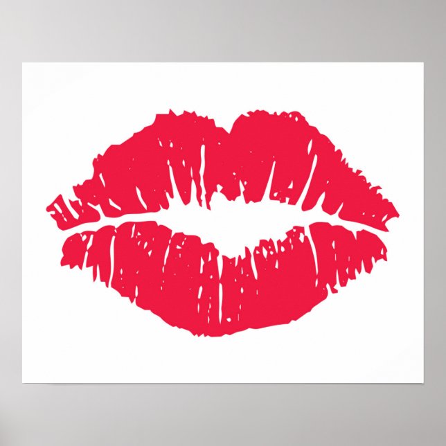 Lipstick Kiss Poster (Front)