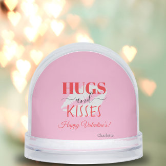 Lipstick Kiss Romantic Unique Gift for Him Snow Globe