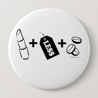 Lipstick Lesbian Button