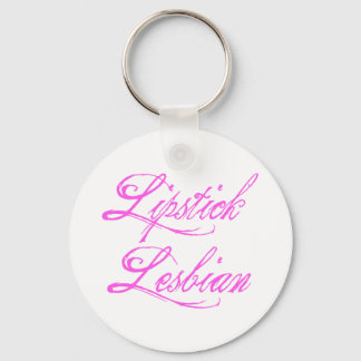 Lipstick Lesbian Keychain