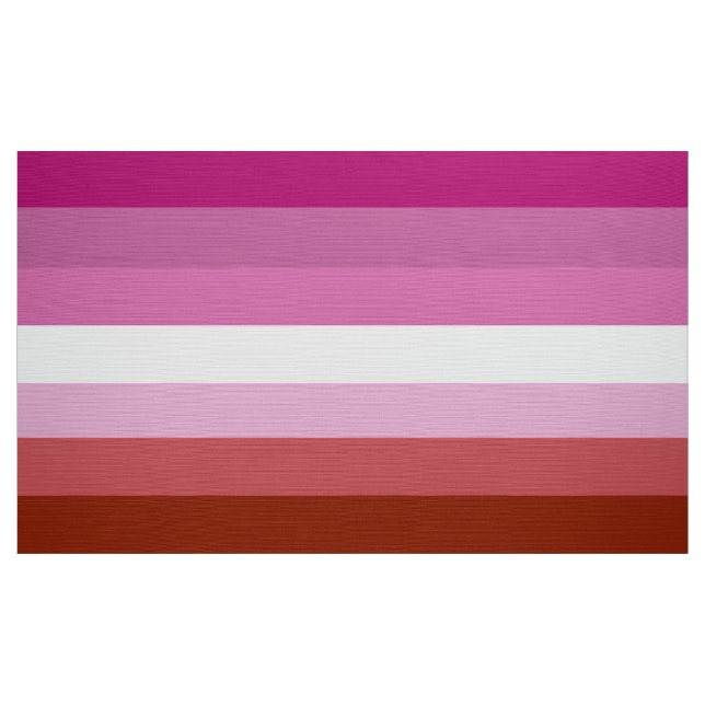 Lipstick Lesbian Pride Colors - Fabric (Yard)