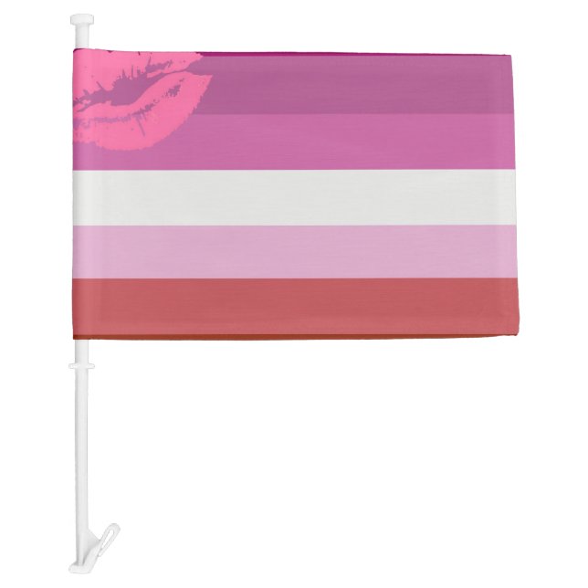 Lipstick Lesbian Pride Flag (Front)