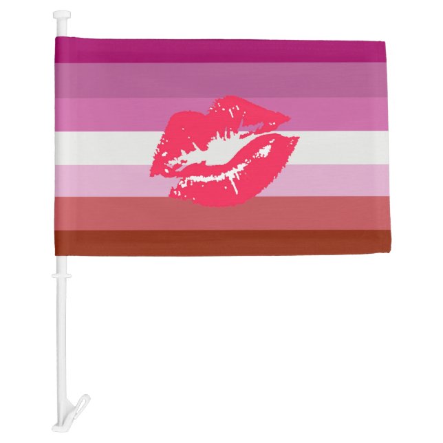 Lipstick Lesbian Pride Flag (Front)