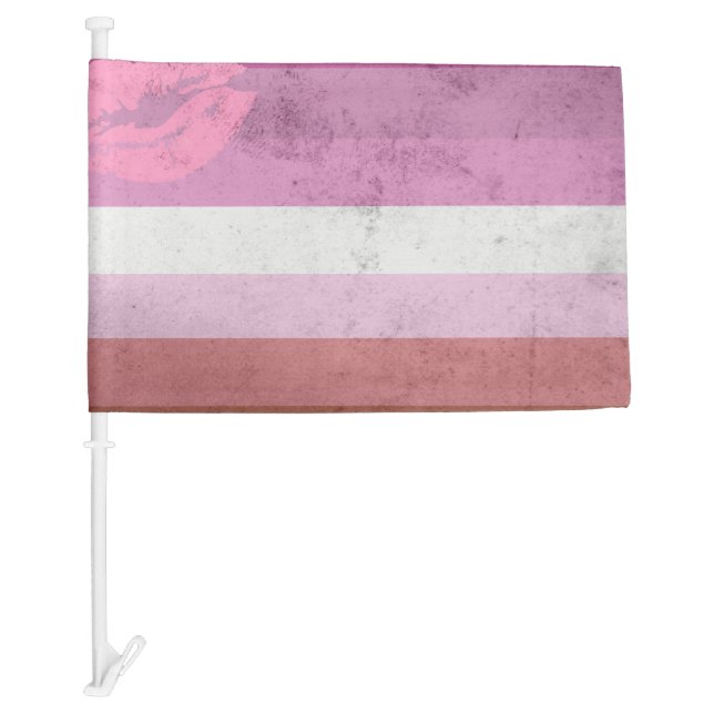 Lipstick Lesbian Pride Flag (Front)