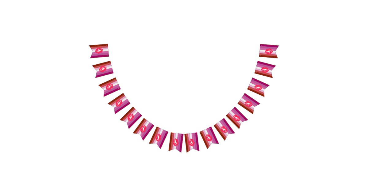 Lipstick Lesbian Pride Flag Zazzle