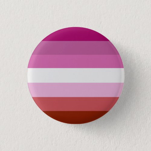 Lipstick Lesbian Pride Flag Badge Button