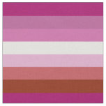 Lipstick Lesbian Pride flag Fabric