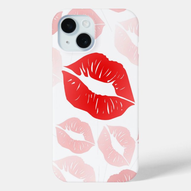 Lipstick Lips Case-Mate iPhone Case (Back)