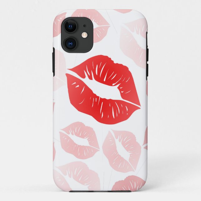 Lipstick Lips Case-Mate iPhone Case (Back)