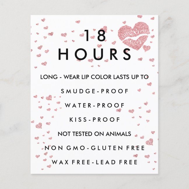 Lipstick Makeup Distributor Flyer