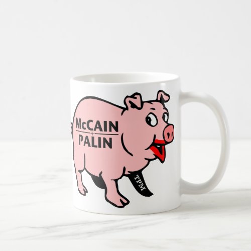 Lipstick on a Pig Coffee Mug